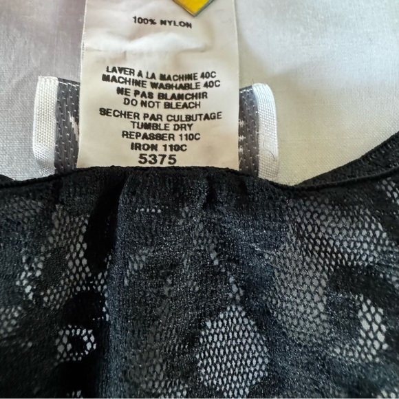 Vintage Camisole, Black Lace, Women’s Large - Picture 6 of 8